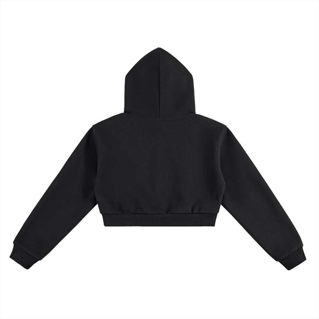 Vestige Distorted Cropped Hoodie