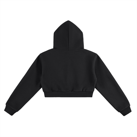 Vestige Distorted Cropped Hoodie
